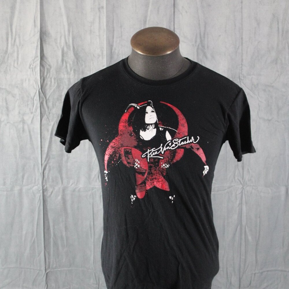 Local Wrestling Shirt - Rhea Von Slasher VIPW - Men's Small